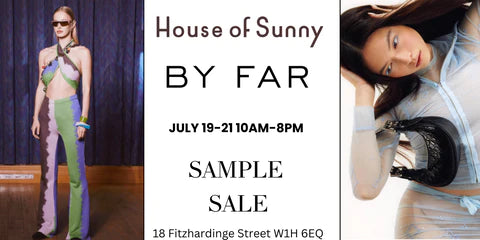 HOUSE OF SUNNY apparel Sample Sale