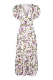 Lubava Cotton Silk Dress - Lilac Iris