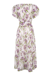 Lubava Cotton Silk Dress - Lilac Iris