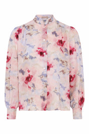 Liza Silk Blouse - Cloud