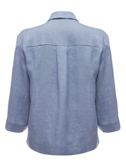 3/4 Sleeve Linen Shirt