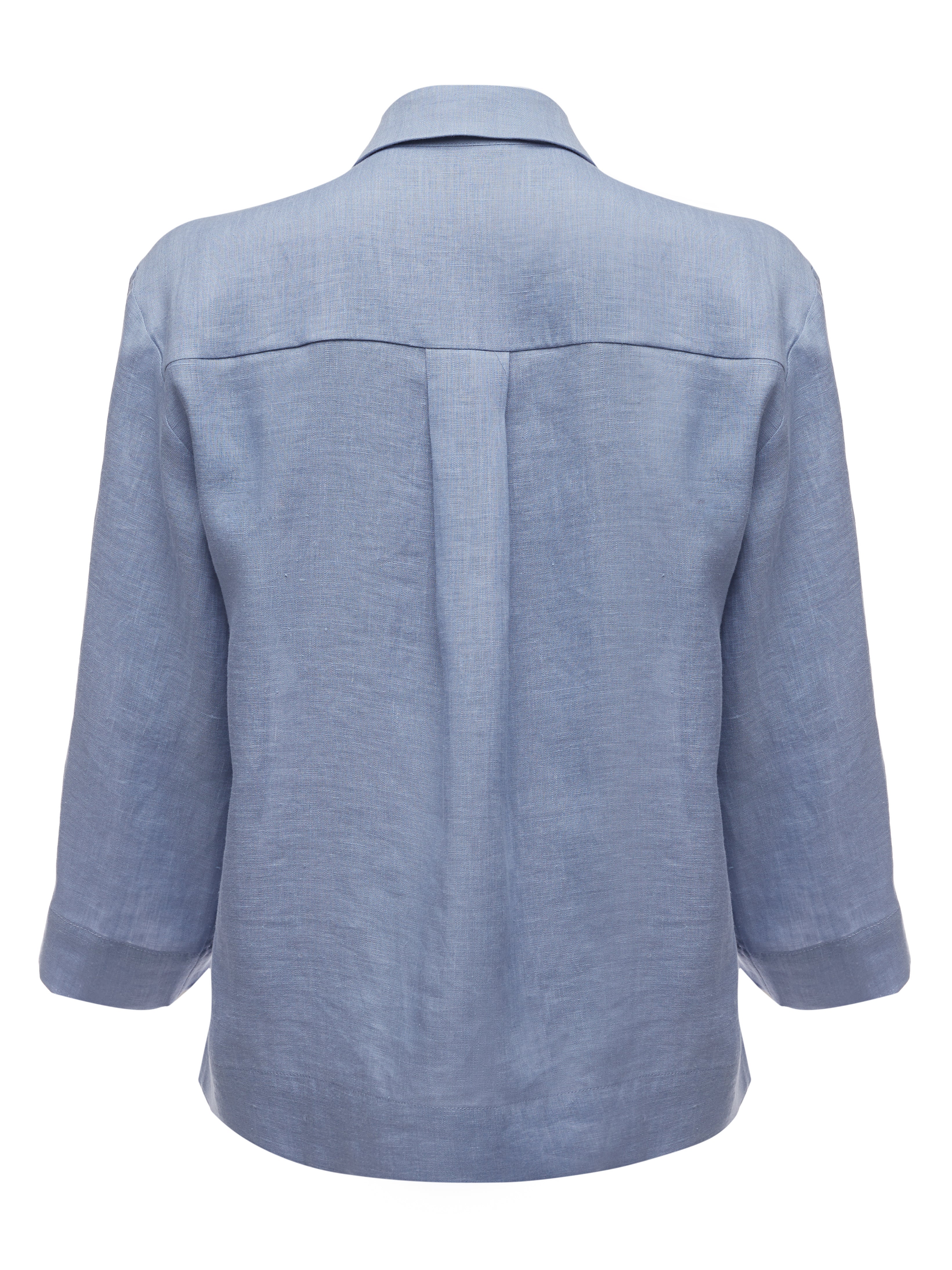 3/4 Sleeve Linen Shirt