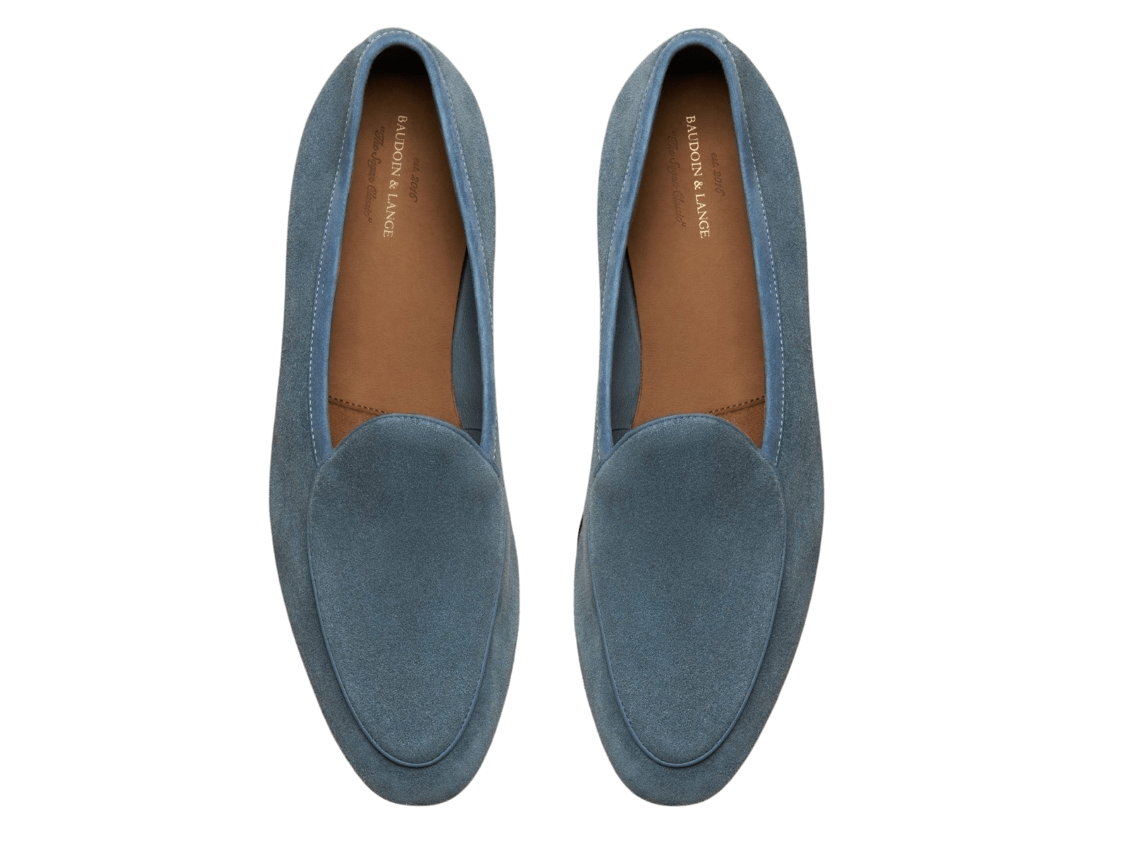 Sagan Classic Loafers in Thunder Blue Asteria Suede