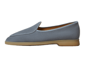 Stride Loafers in Thunder Blue Glove Suede Natural Sole