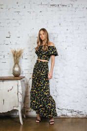 Top With Flounce - Size S