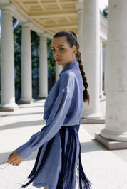 Linen Shirt Dress - One Size