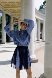 Linen Shirt Dress - One Size