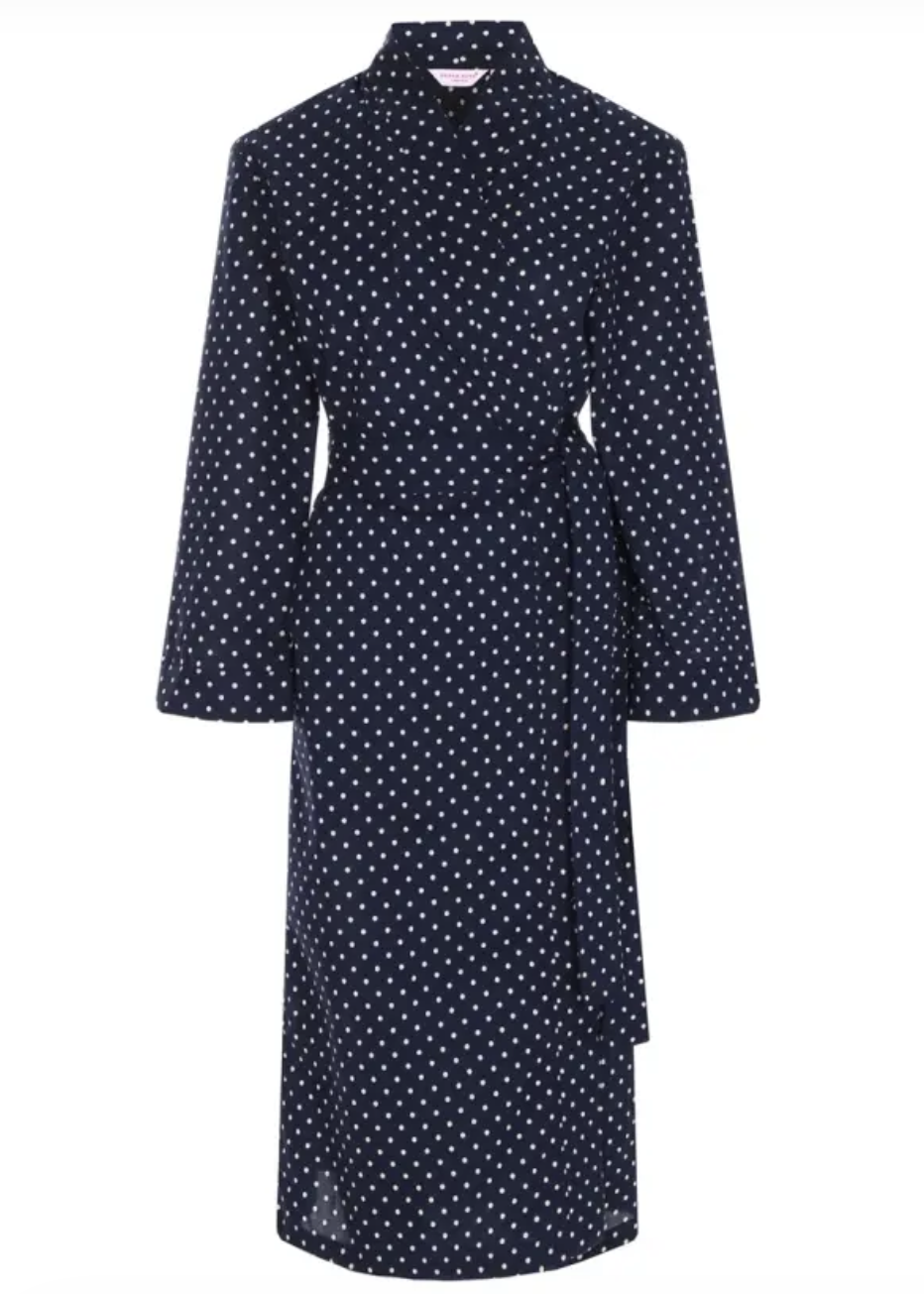 Derek Rose Women's Kimono - Polka Dot