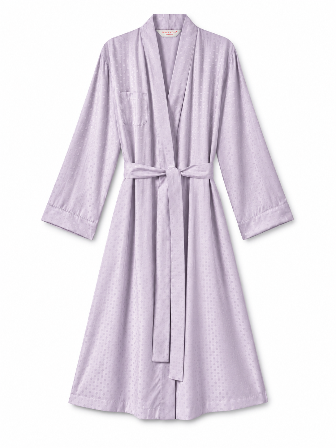 Derek Rose Women's Lilac Gown - Size S