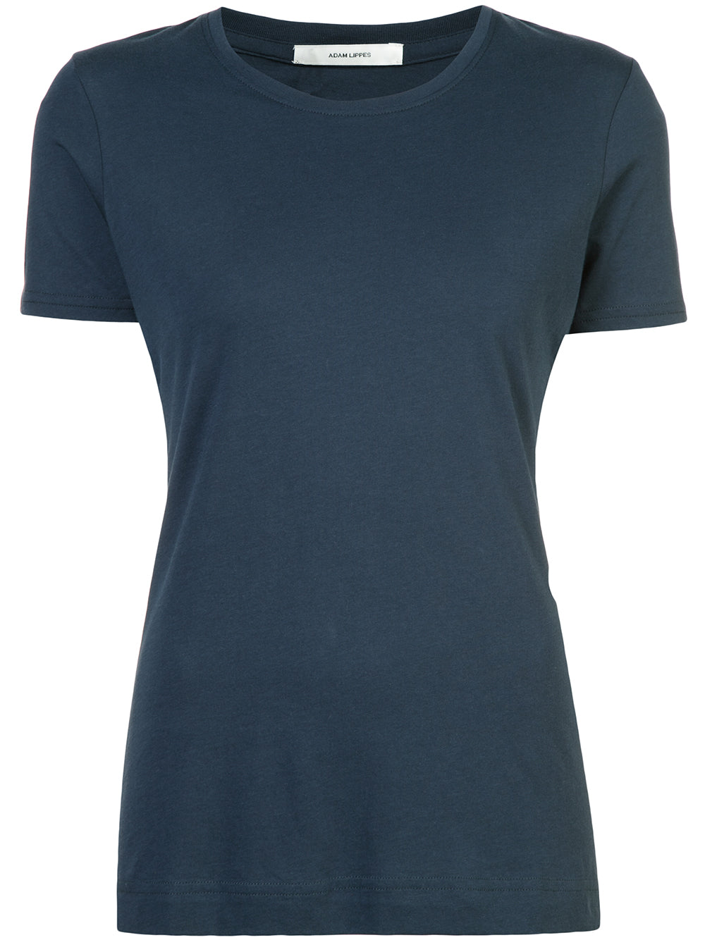 Navy SHORT SLEEVE CREWNECK T-SHIRT IN PIMA COTTON