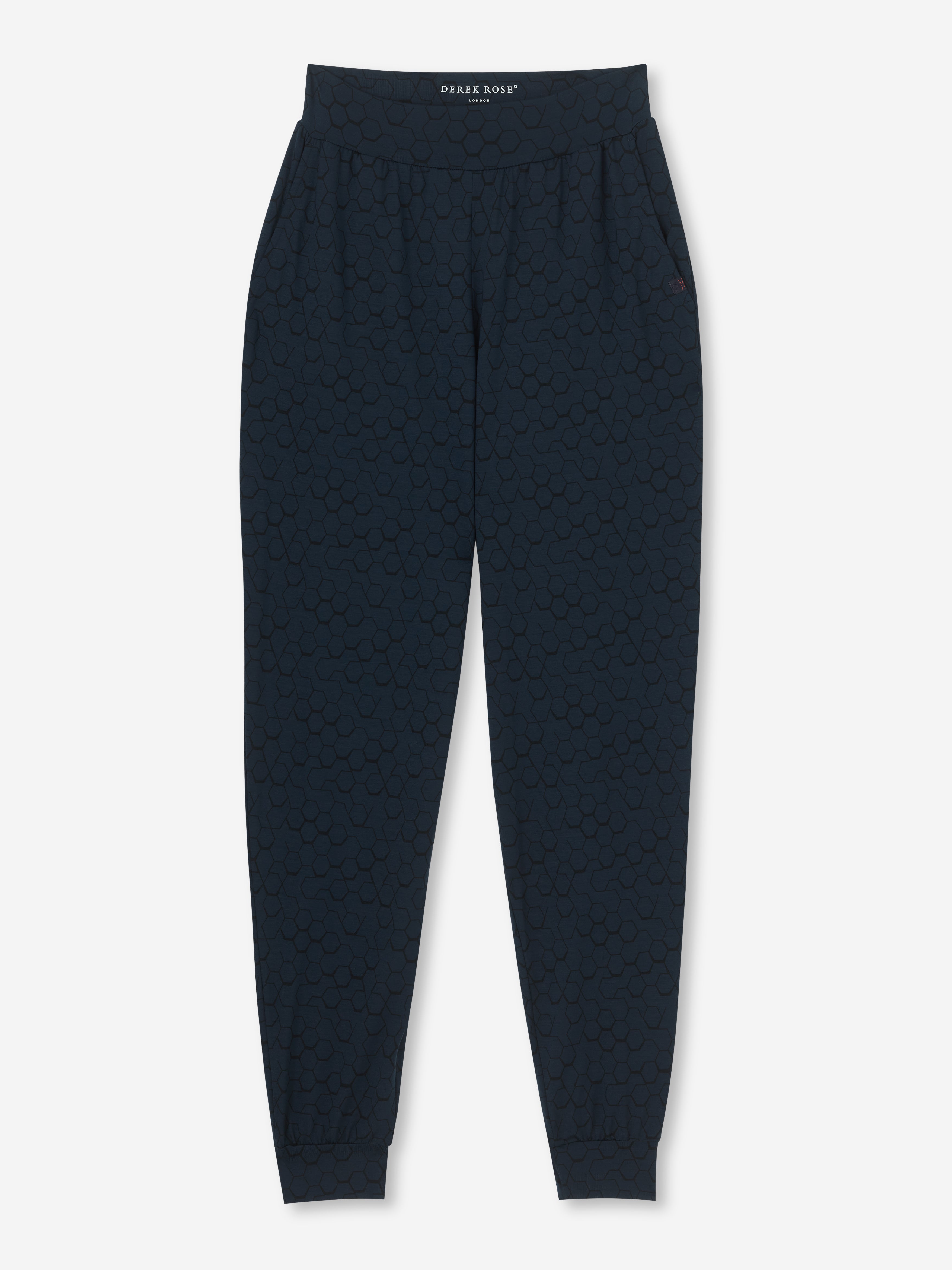 Derek Rose Women's Jersey Trousers - Size S