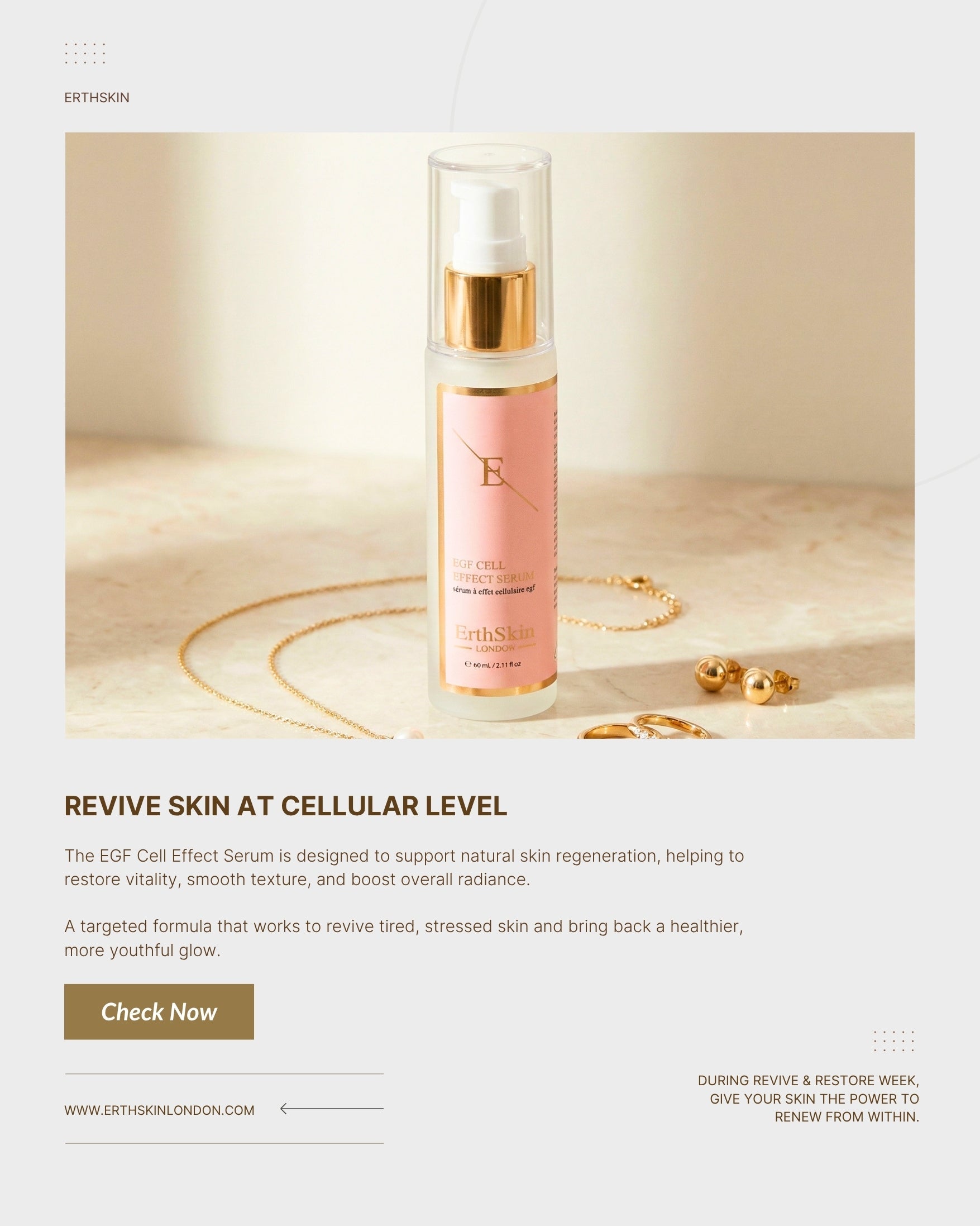 Anti-Aging EGF Cell Effect Serum 60ml
