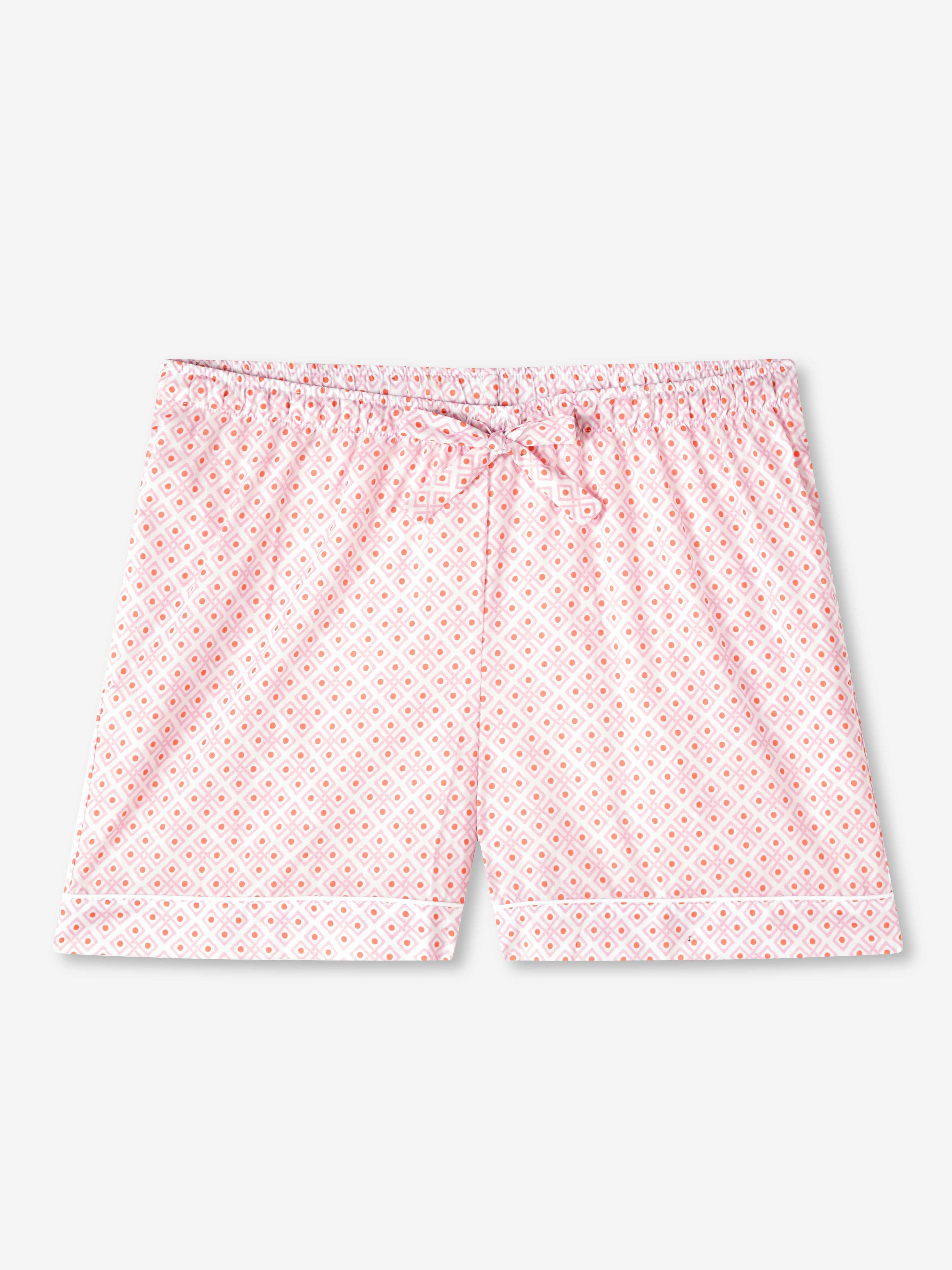 Derek Rose Woven Shorts - Pink