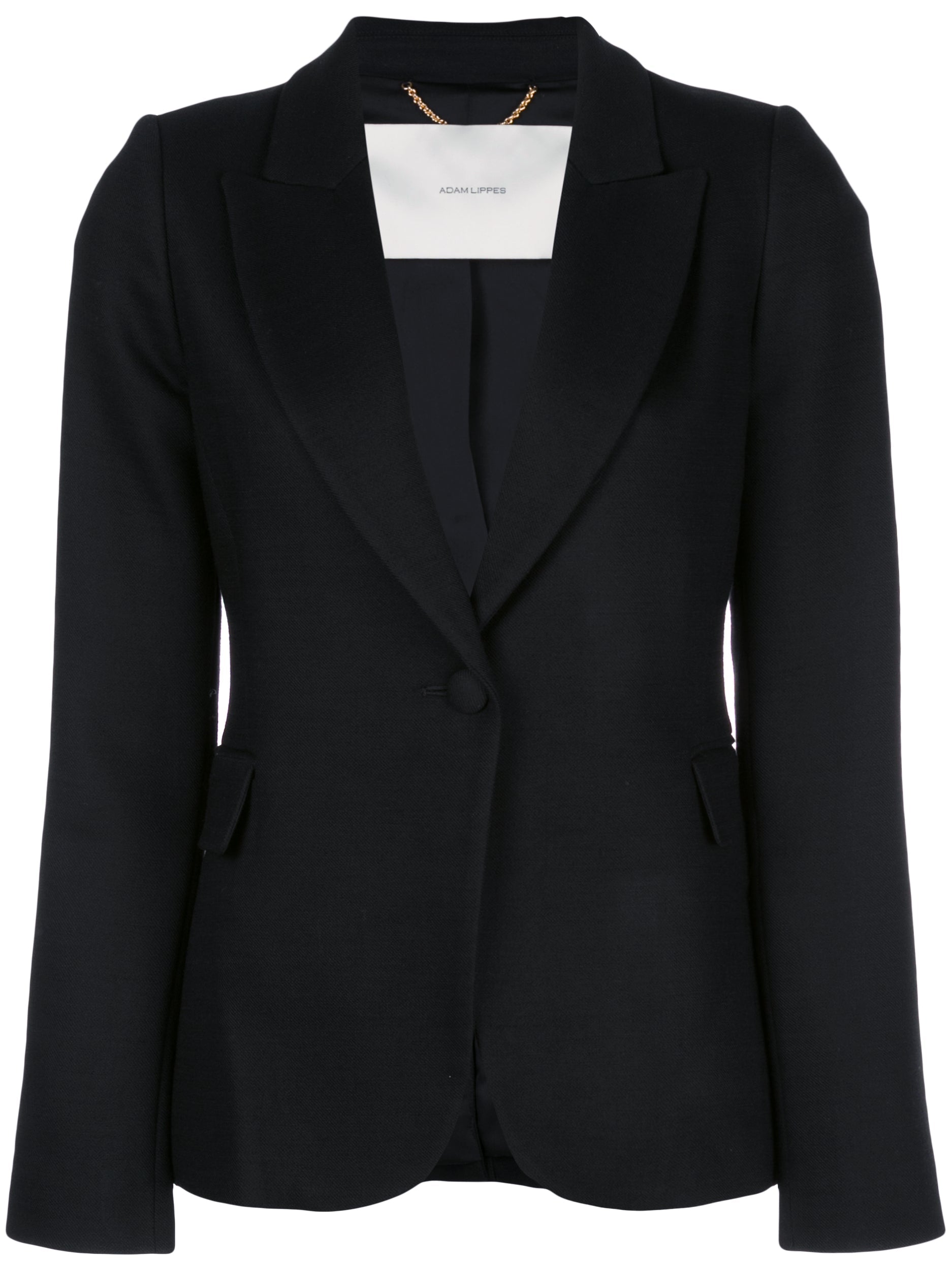 Black BLAZER IN DOUBLE FACE WOOL