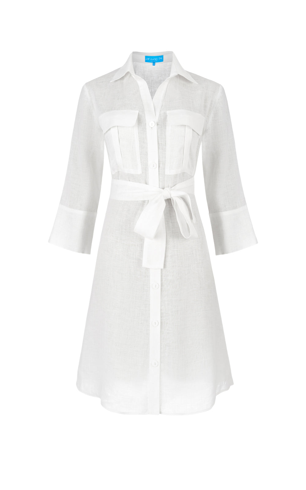 A Mere Co. - BF Shirt Mini Dress