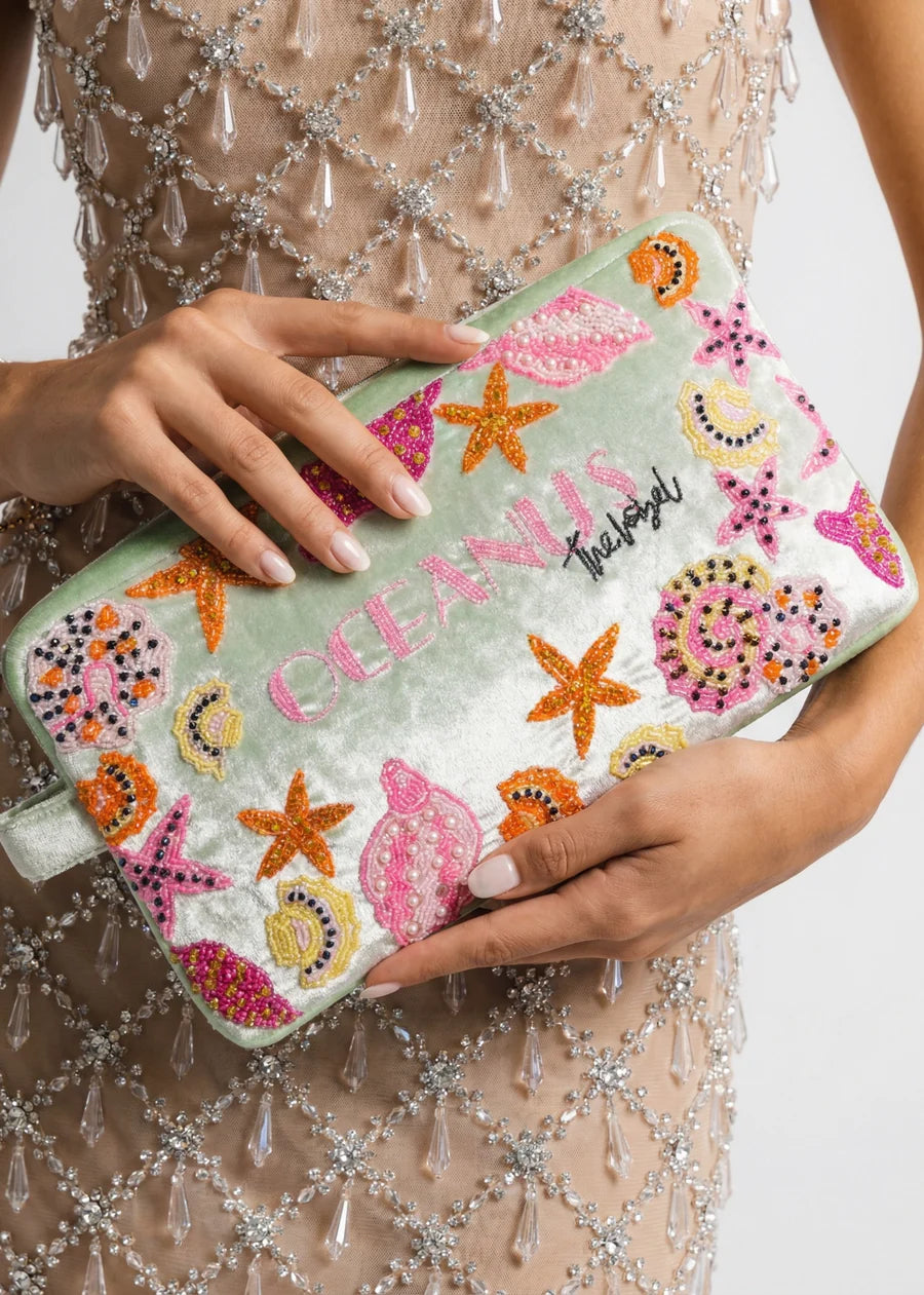 Oceanus  Sea Treasure Beaded Bag