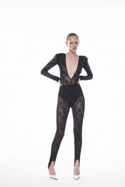 Nué Studio - AFFAIR LACE BODYSUIT - SAMPLE SALE LONDON 