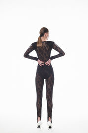 Nué Studio - AFFAIR LACE BODYSUIT - SAMPLE SALE LONDON 