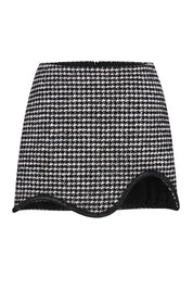 Nué Studio - HOUNDSTOOTH MINI SKIRT - SAMPLE SALE LONDON 