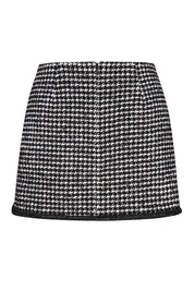 Nué Studio - HOUNDSTOOTH MINI SKIRT - SAMPLE SALE LONDON 