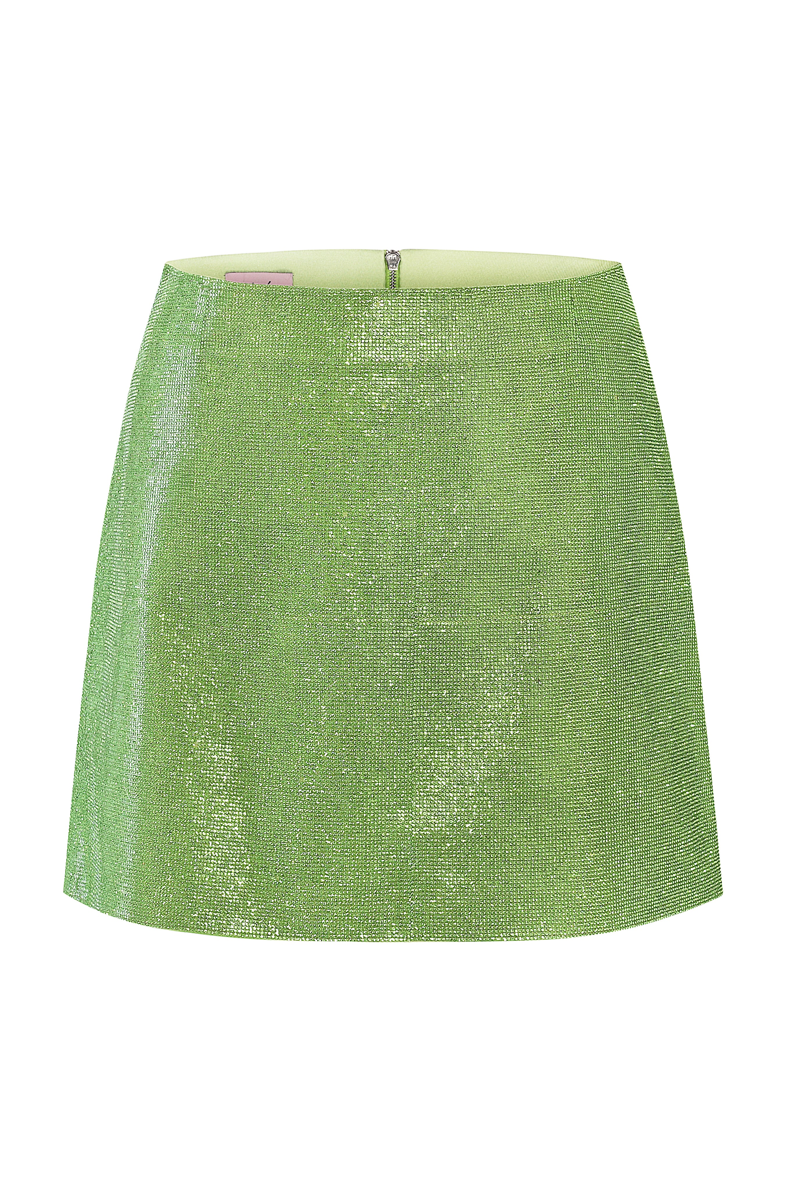 Nué Studio - CAMILLE SKIRT - NEON GREEN - SAMPLE SALE LONDON 