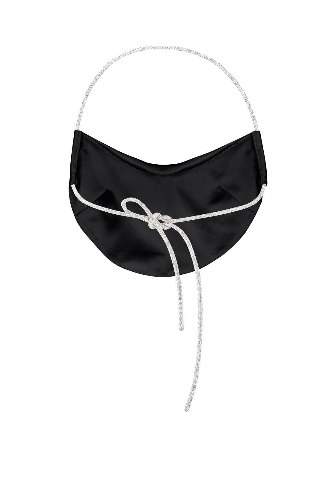 Nué Studio - SILK TOP WITH CRYSTAL CORD - SAMPLE SALE LONDON 