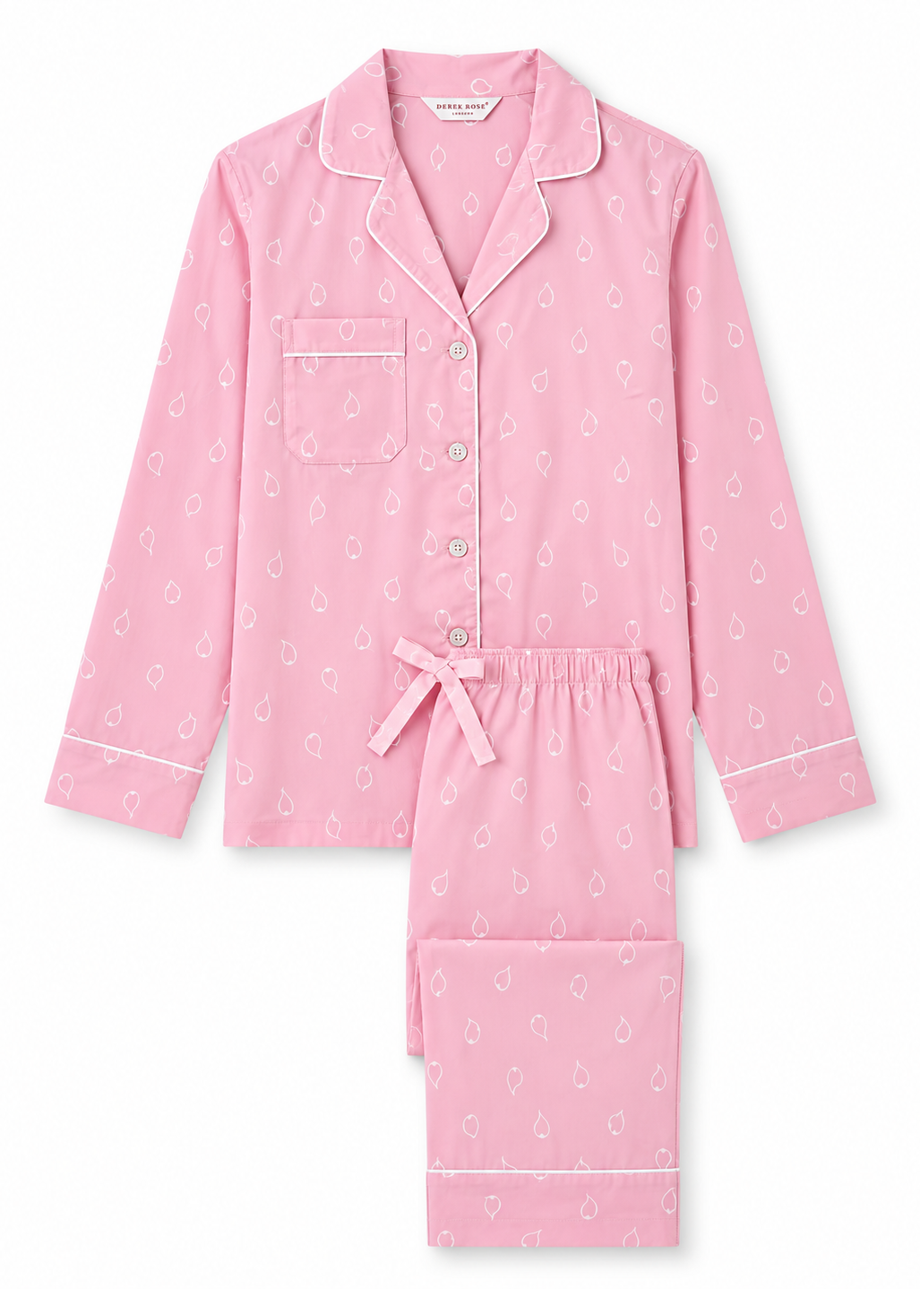 Derek Rose Women's Pyjamas - Pink