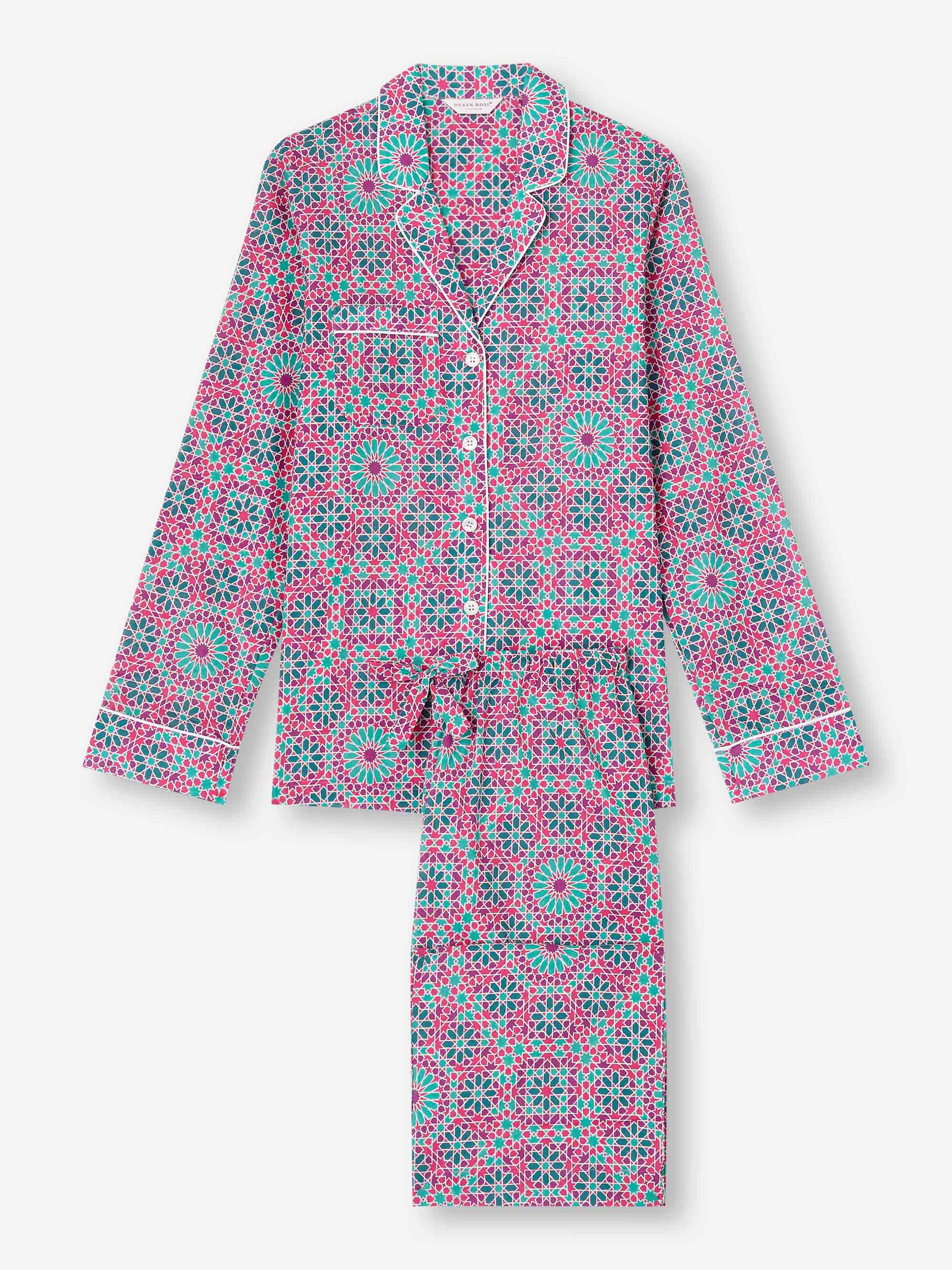 Derek Rose Women's Pyjamas - Size XS