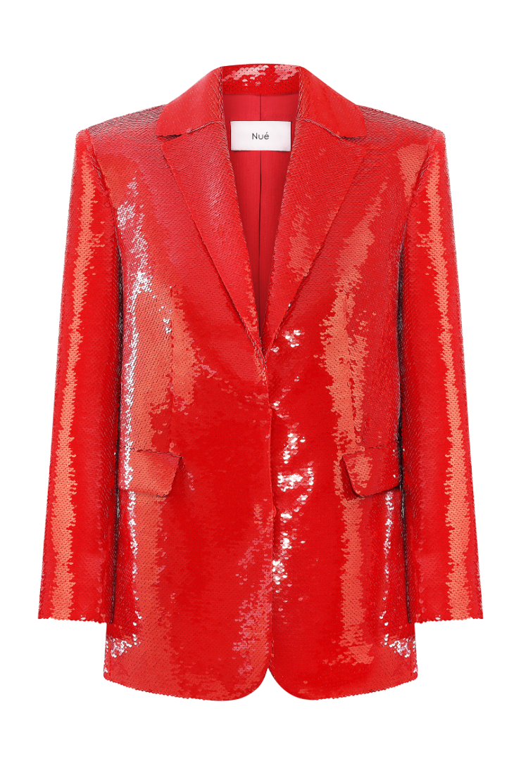 Jade Sequin Blazer