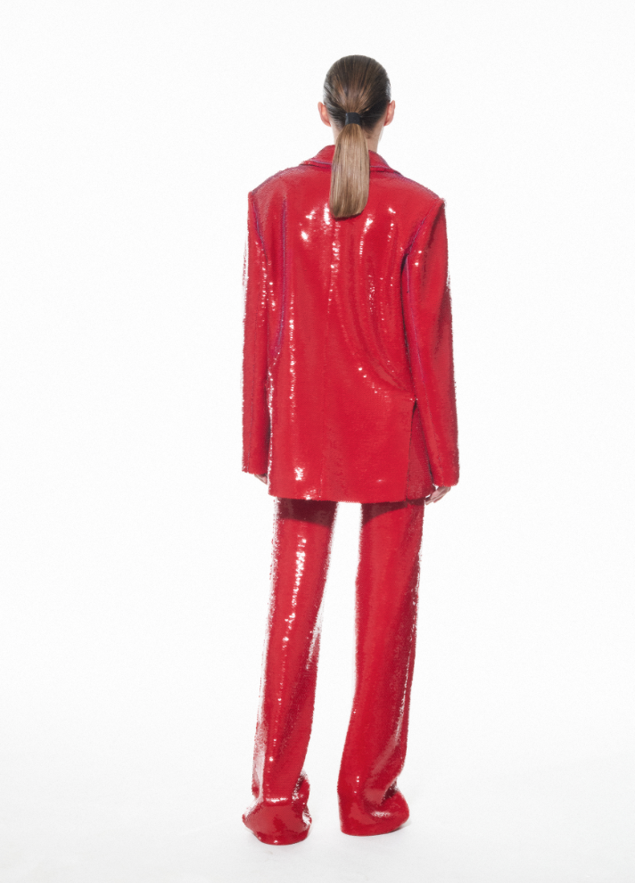 Jade Sequin Blazer