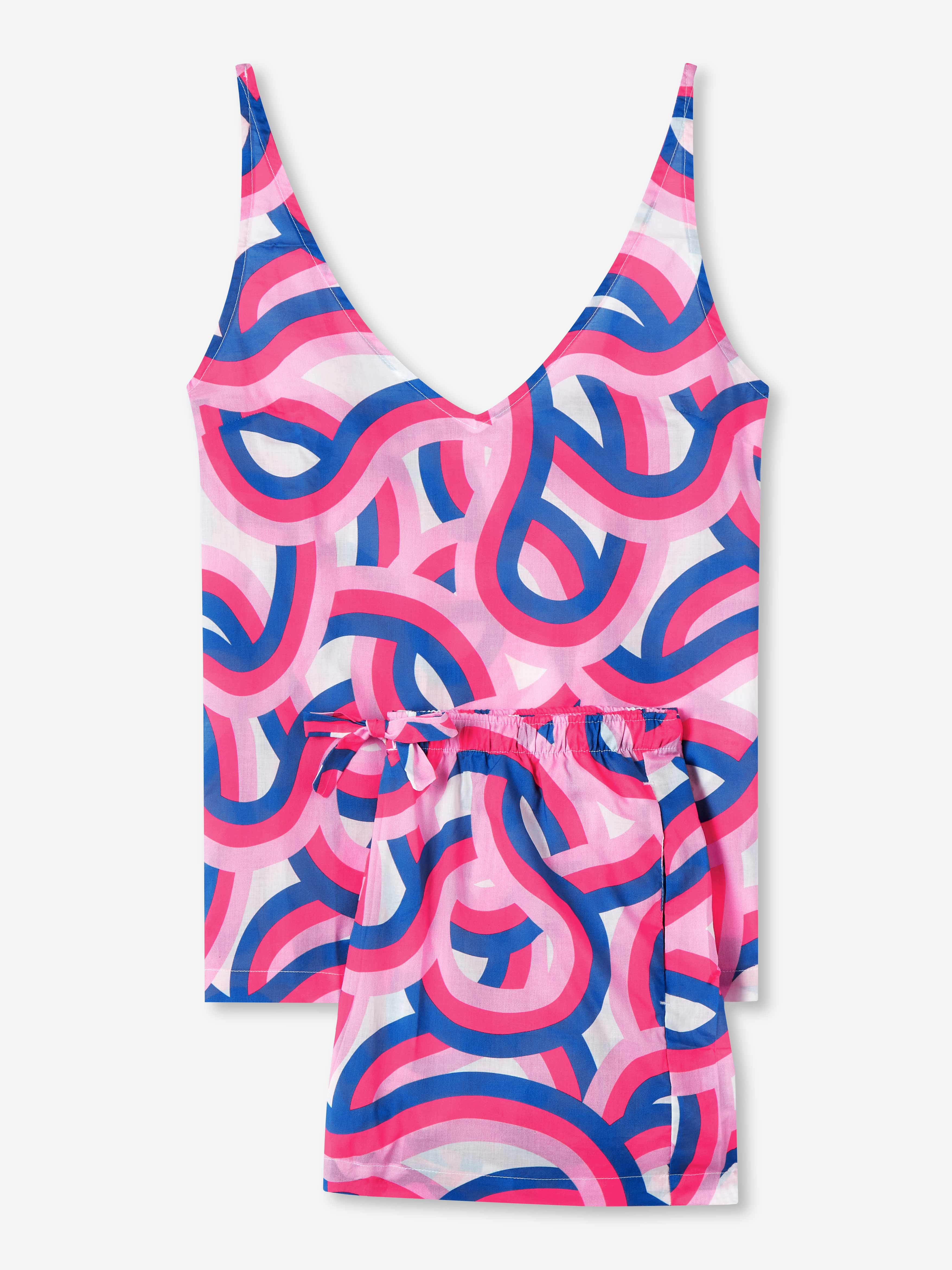 Derek Rose Cami Set With Shorts