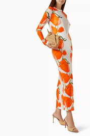 ALEXANDRA MIRO SELENE DRESS - TULIP