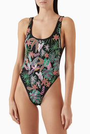 Oceanus Misty Tropical Swimsuit