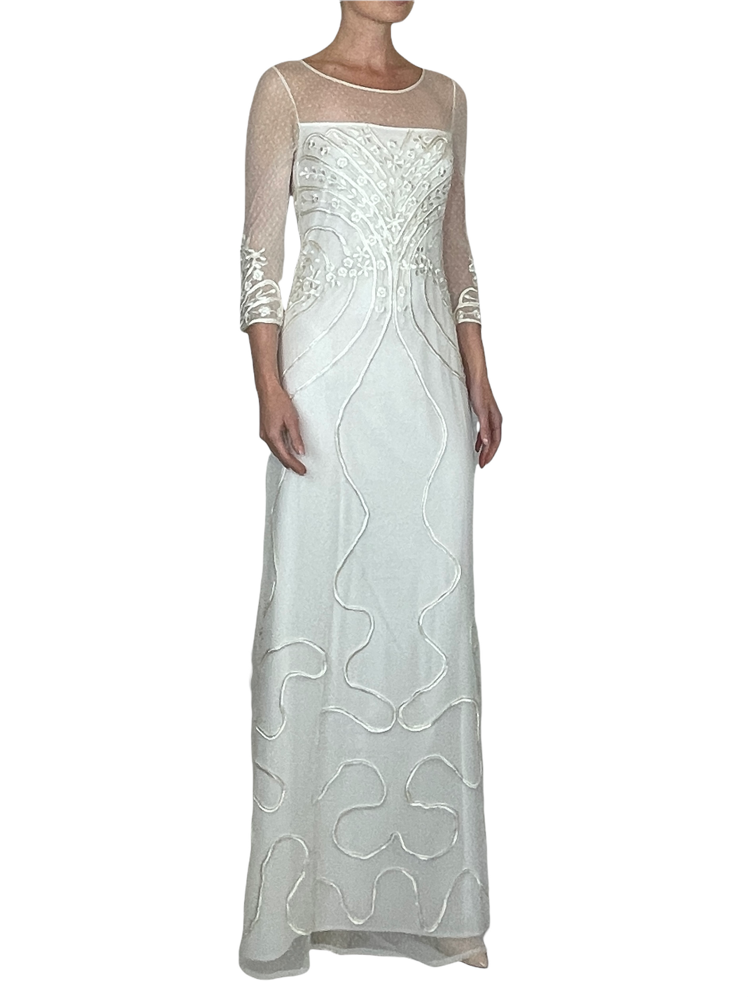 Alice by Temperley lace maxi white dress uk14(US10) – SAMPLE SALE