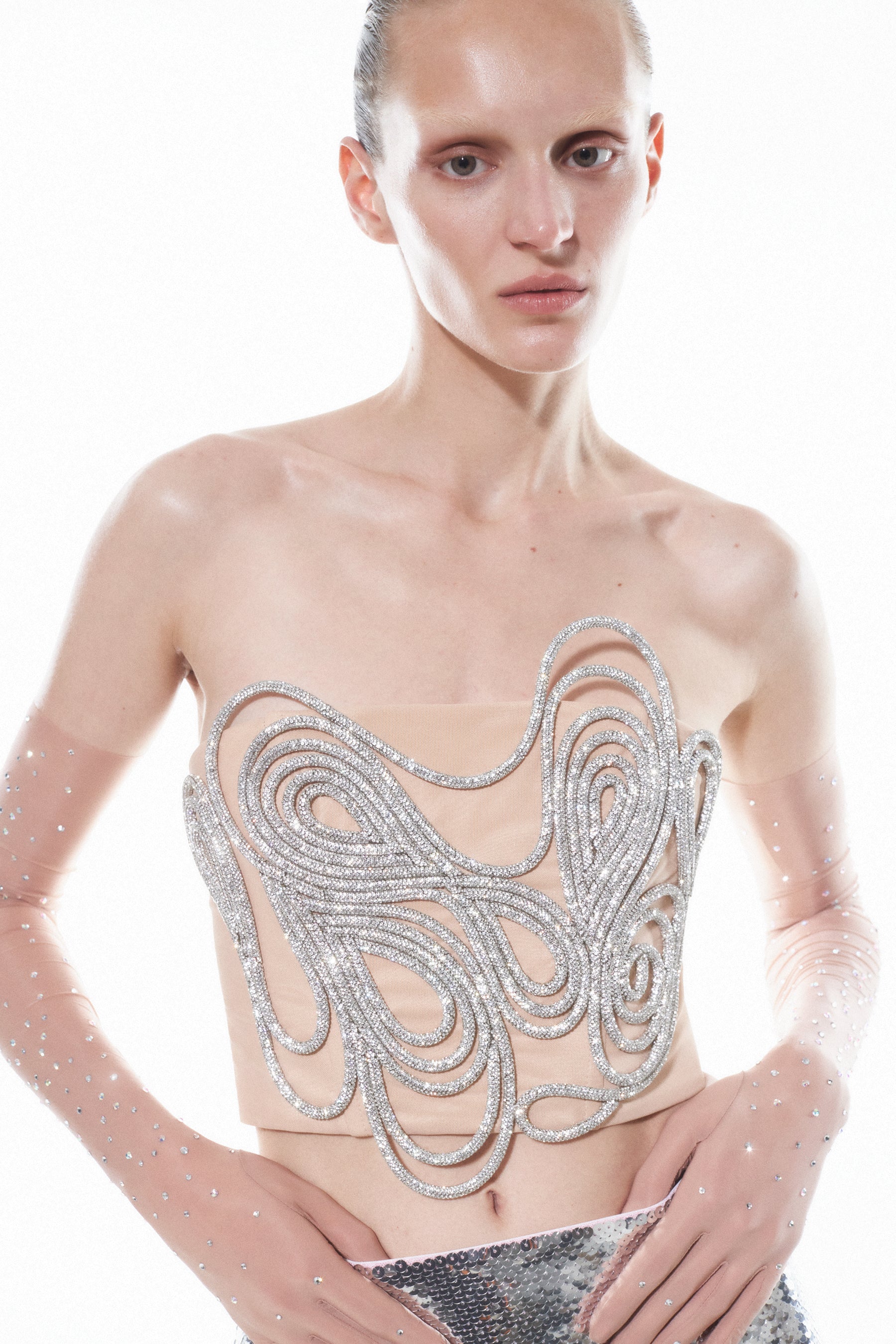 Serenity Corset Top Nué