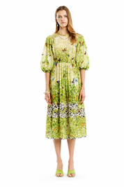 Kore Collection jungle day backless dress S
