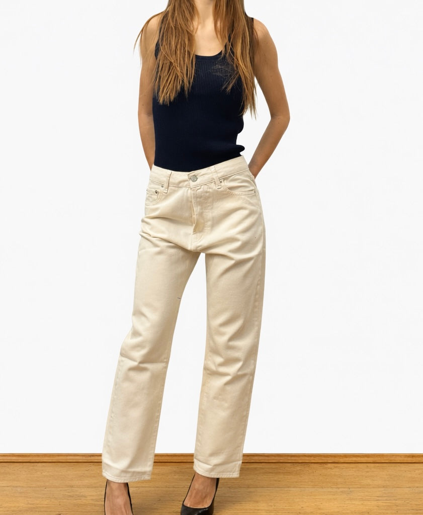 Casasola Boyfriend jeans off white