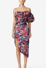 Elliatt Delphine Midi Dress - Floral Size M/UK10