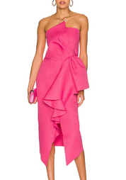 Elliatt Reception Dress - Fuchsia Size S/UK8