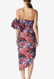 Elliatt Delphine Midi Dress - Floral Size M/UK10