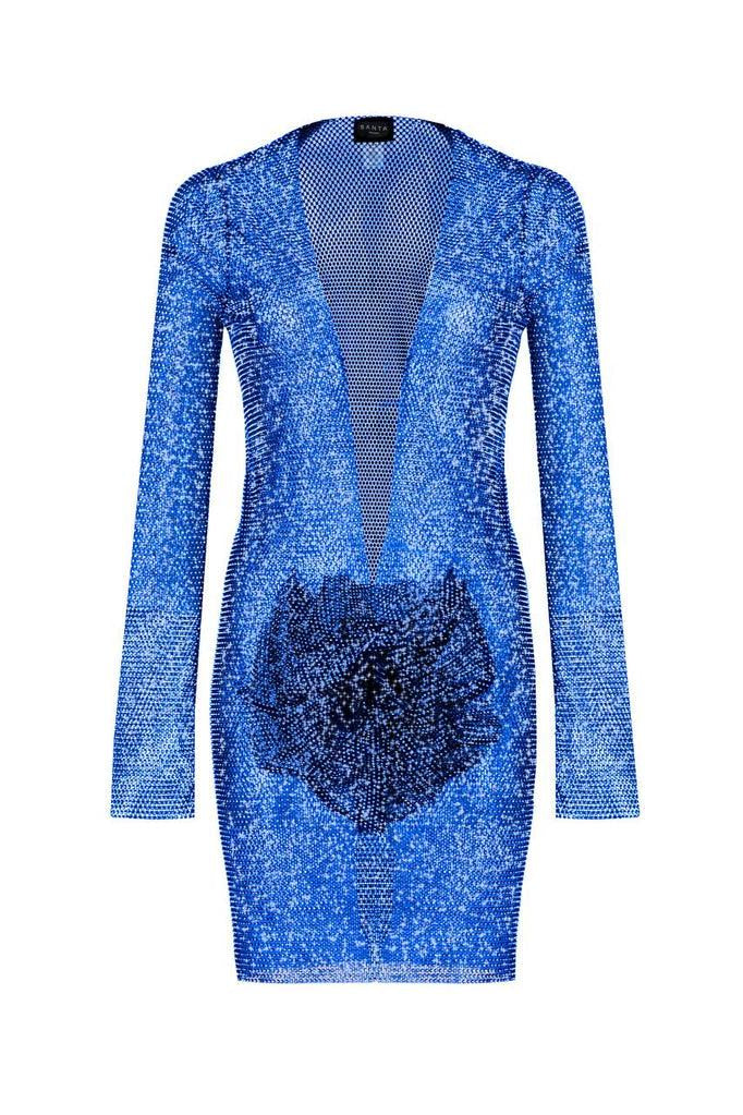 Santa Brands - Sparkle Mini Dress with Flower - SAMPLE SALE LONDON 