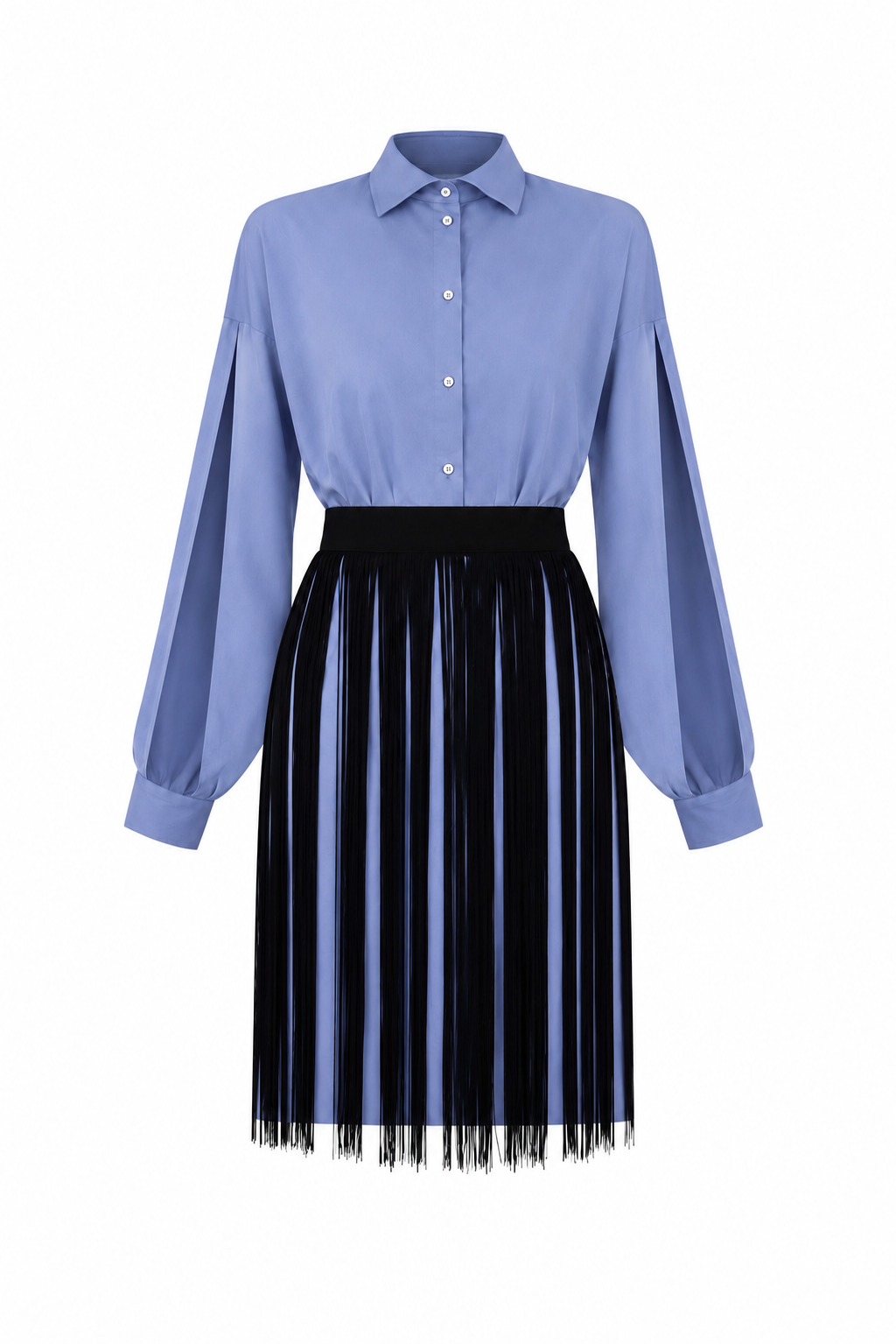 Linen Shirt Dress - One Size