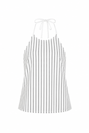 Linen Open Back Top