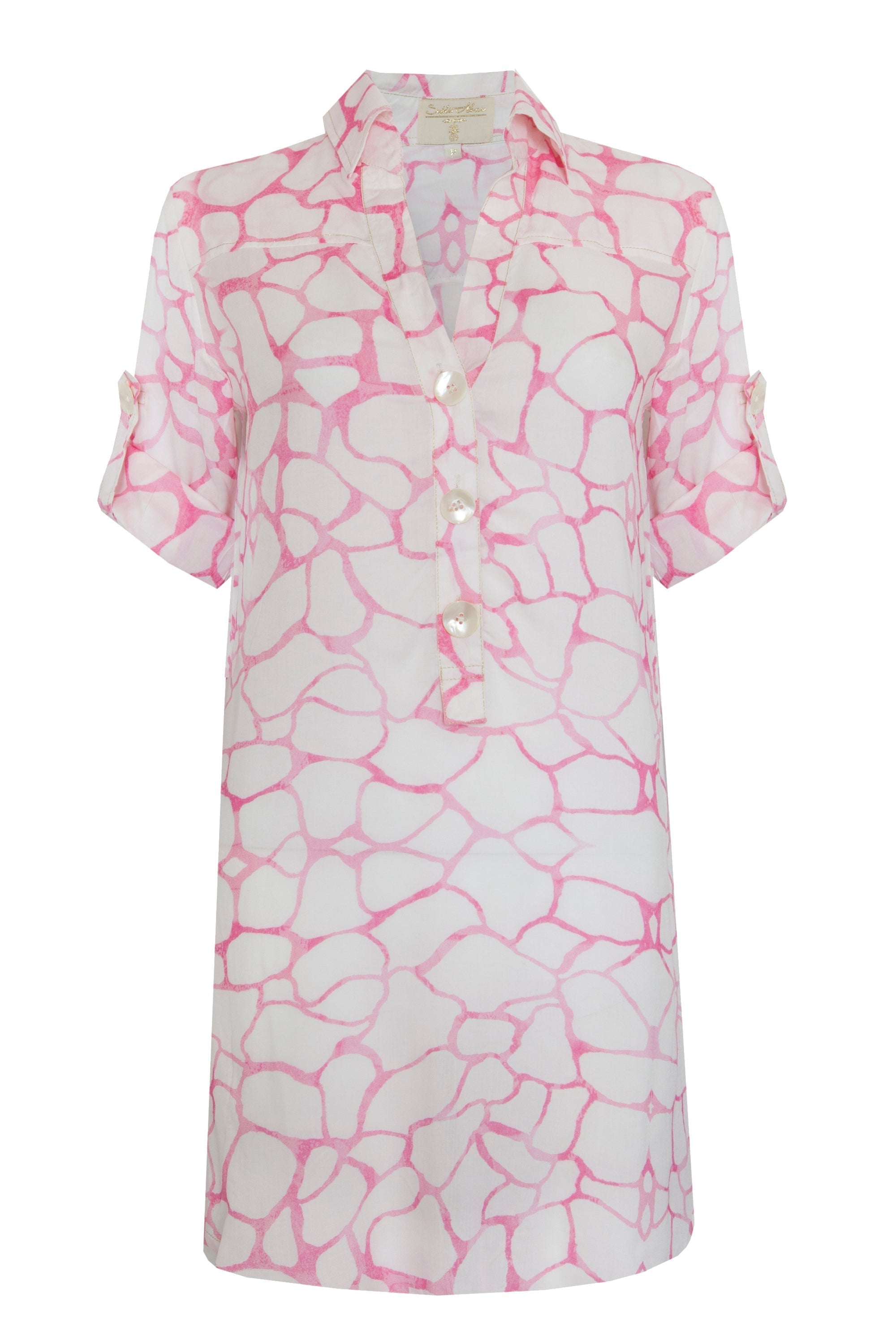 Empty Pink Pebbles Beach Shirt