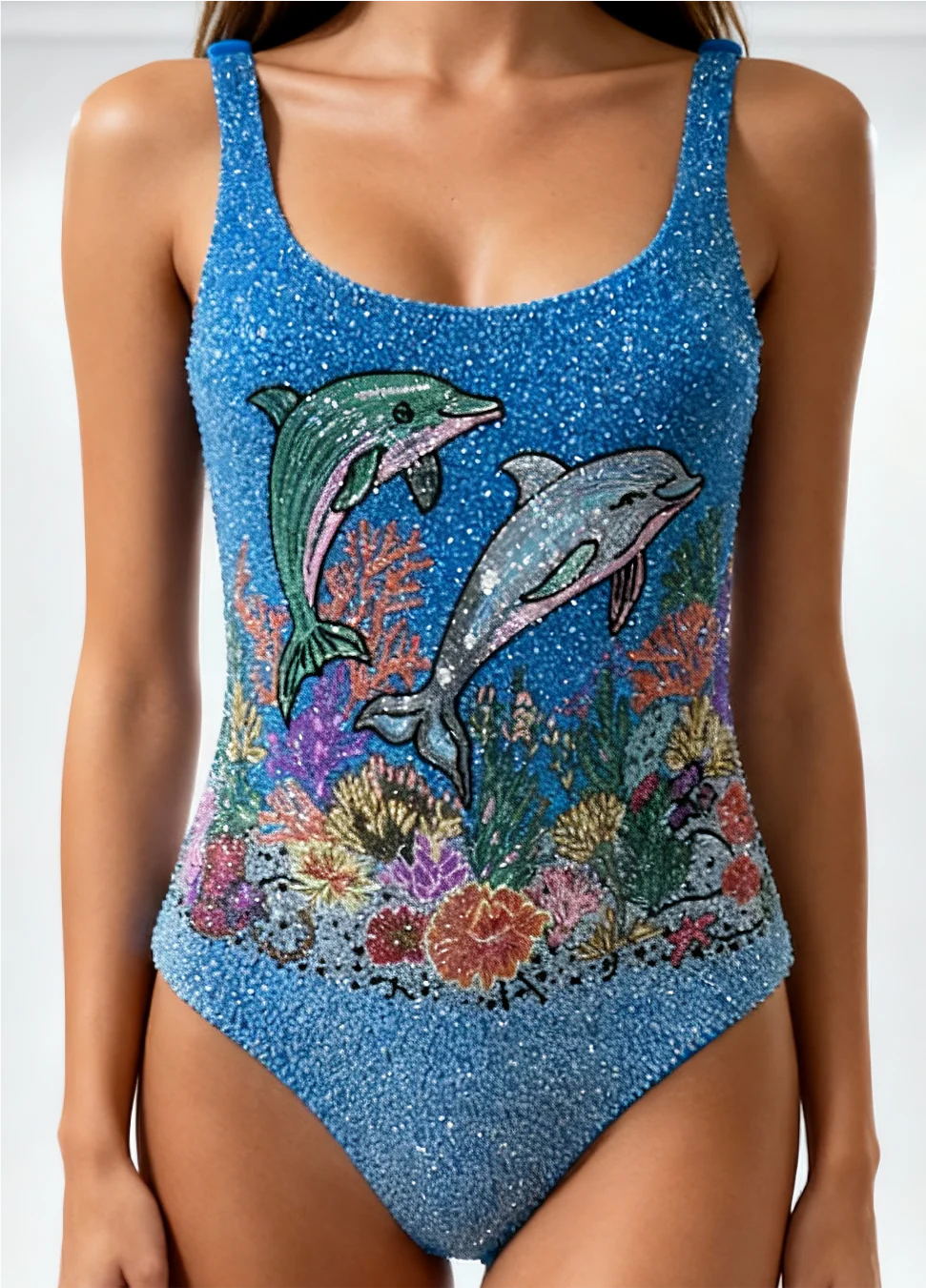 Oceanus Dolphin Swimsuit