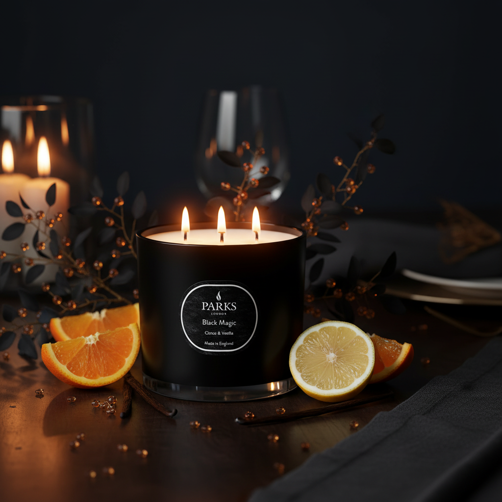 CITRUS & VANILLA 650G 3 WICK CANDLE