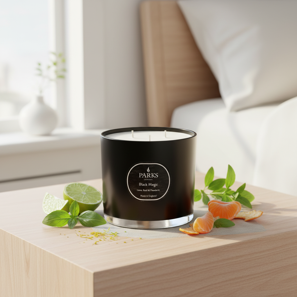 LIME, BASIL & MANDARIN 650G 3 WICK CANDLE