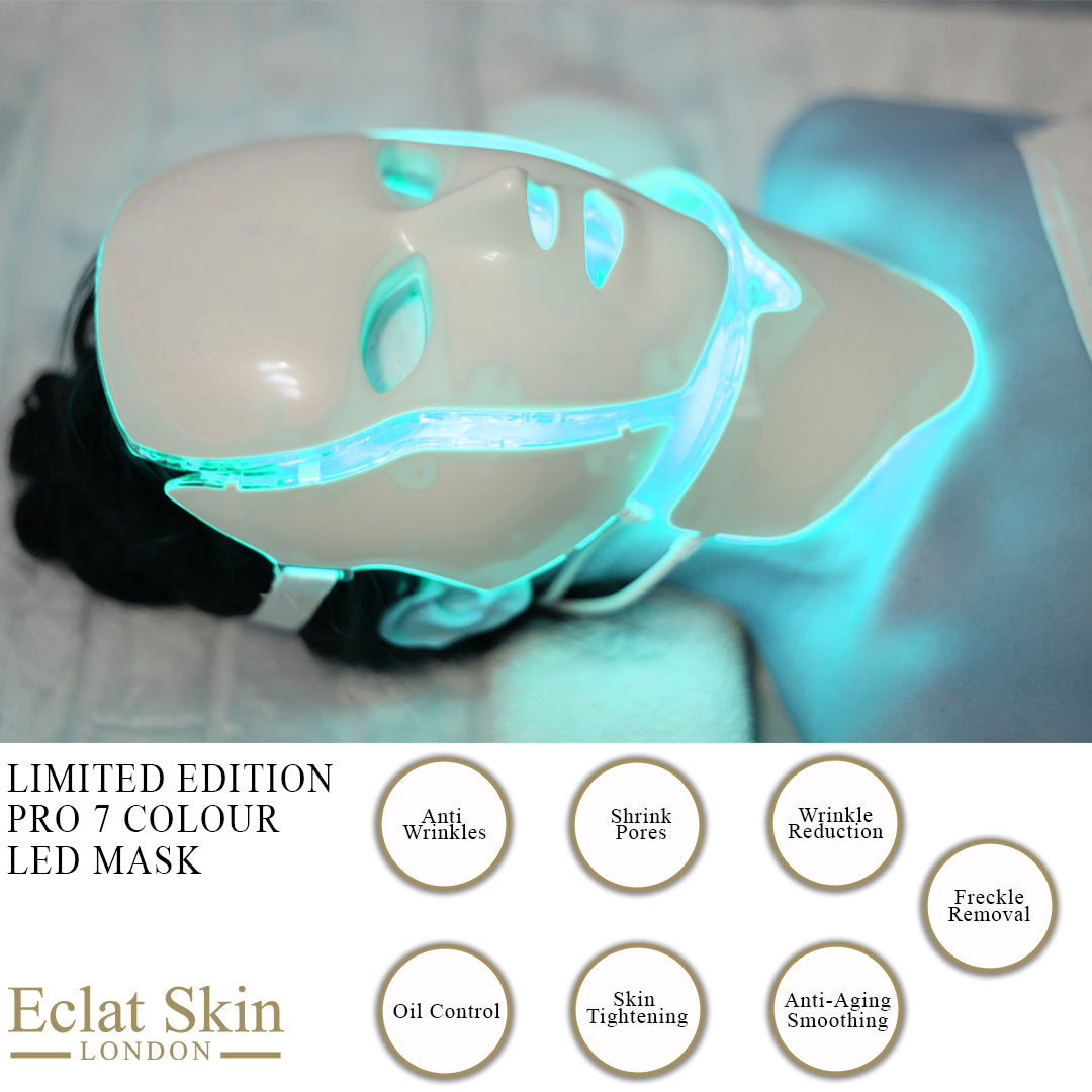 Limited Edition Pro 7 Colour LED Face & Neck Mask