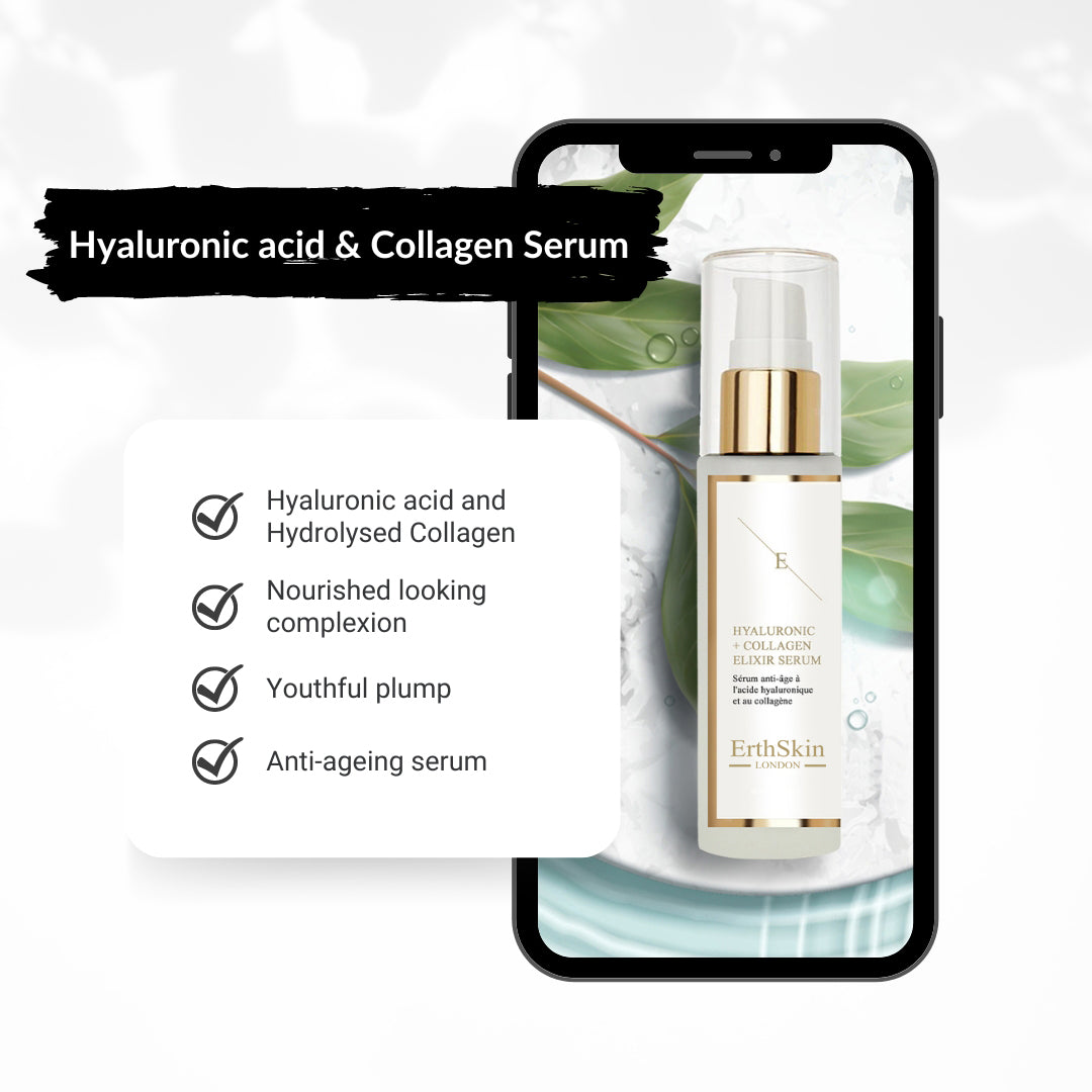 HYALURONIC ACID & COLLAGEN SERUM (60 ML)