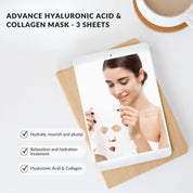 Hyaluronic Acid & Collagen Sheet masks